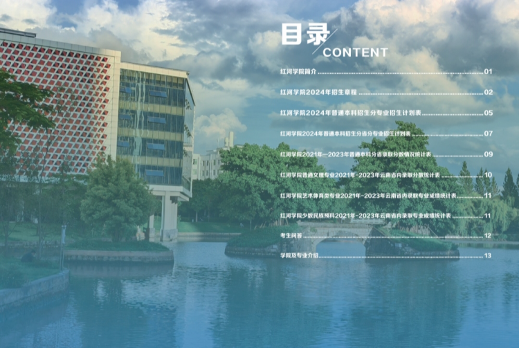 紅河學(xué)院－2024年招生簡(jiǎn)章
